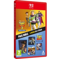 PREVENTA TOY STORY: RETRO ROUNDUP! + TOY STORY 3 COMPLETE EDITION PACK DOBLE SWITCH2 JUEGO FÍSICO PARA NINTENDO SWITCH 2